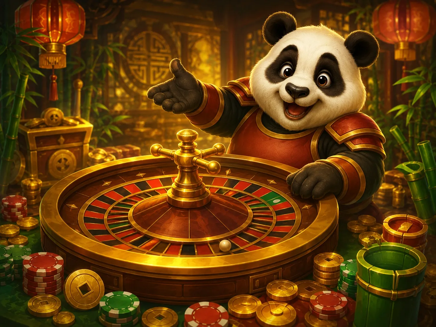 Royal Panda Roulette Spin Fortune